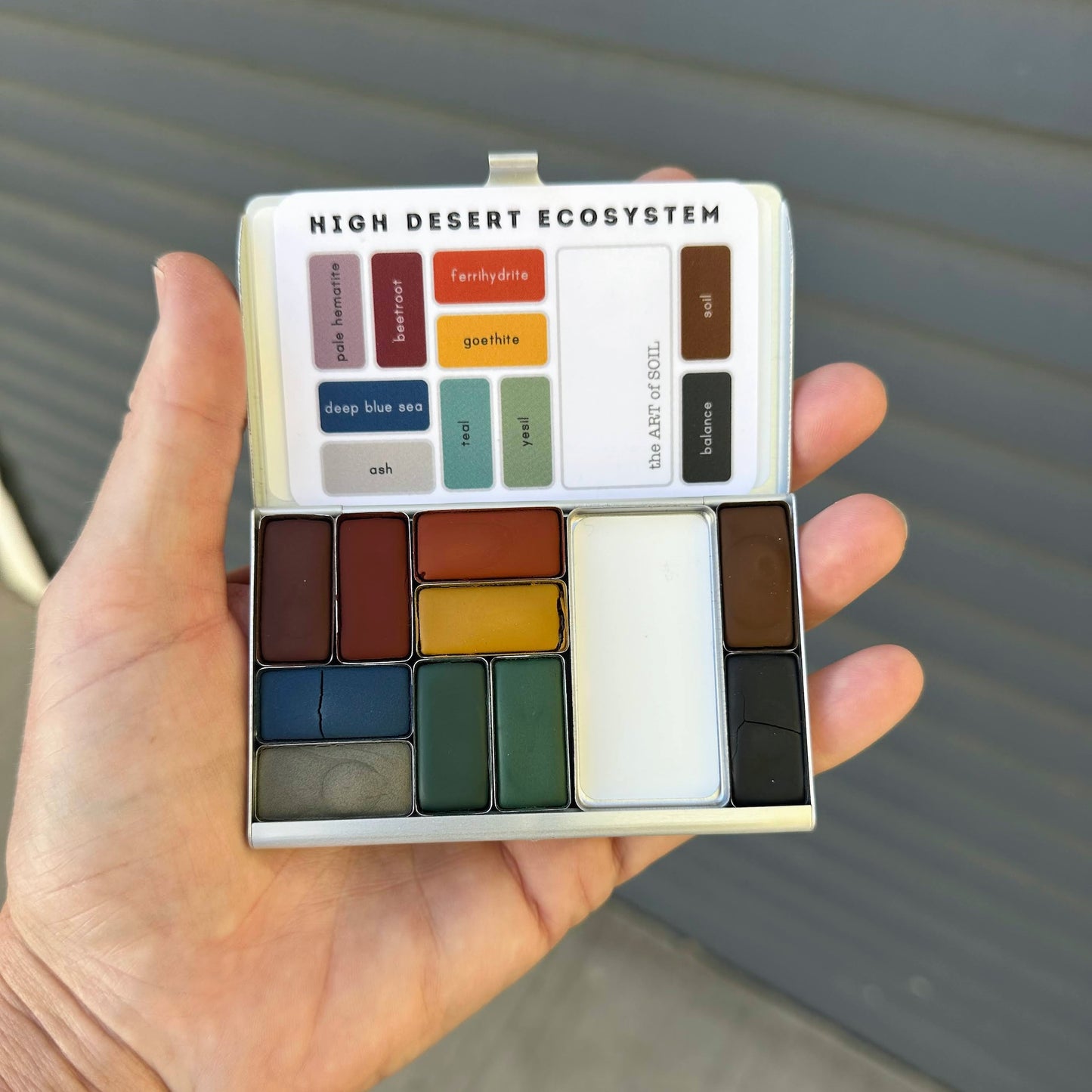 high desert ecosystem - pocket palette