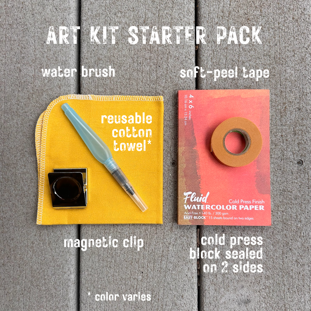 art kit starter pack bundle