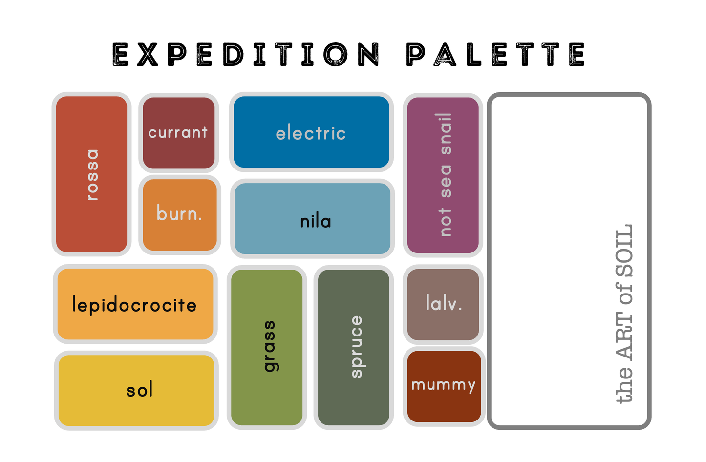 expedition - pocket palette