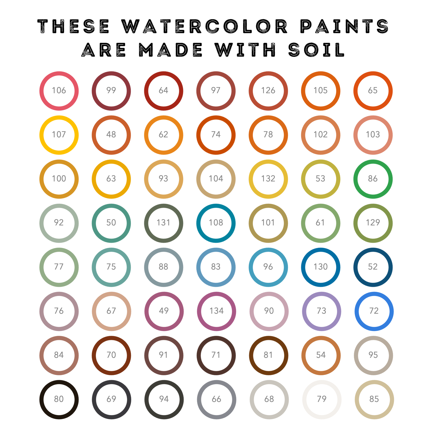 x - (seconds) - 56 mini ecopods in a wooden palette