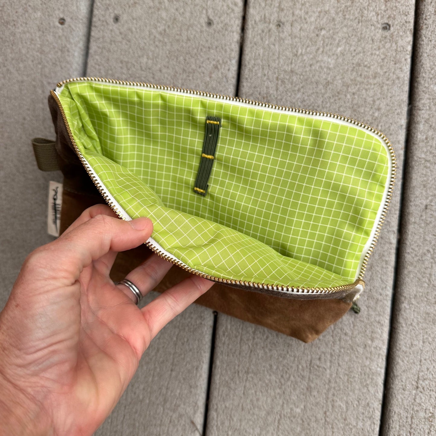 art pouch collab w/ Randi Jo Fabrications