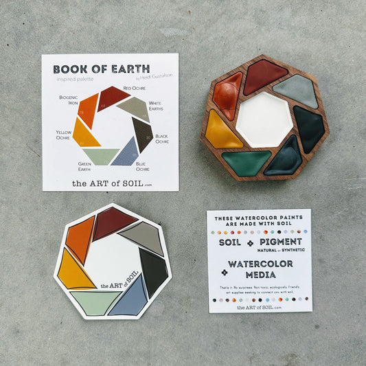 Book of Earth inspired palette