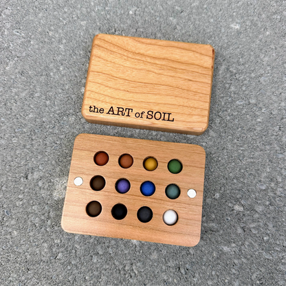 BOLD - 12 mini ecopods in a wooden palette
