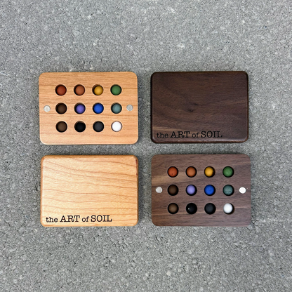 BOLD - 12 mini ecopods in a wooden palette