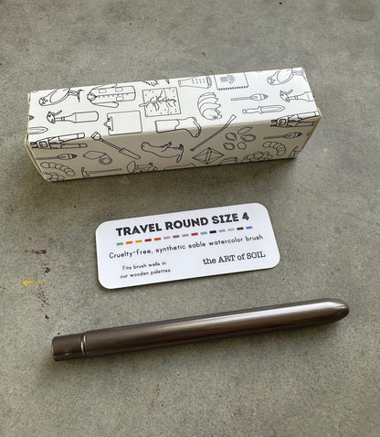 TAOS travel watercolor brush