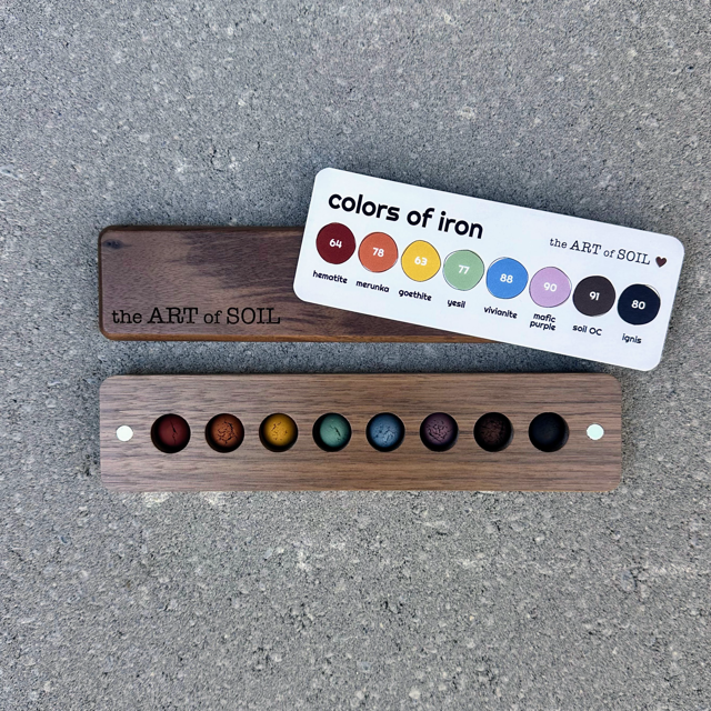 colors of iron - demi ecopod palette