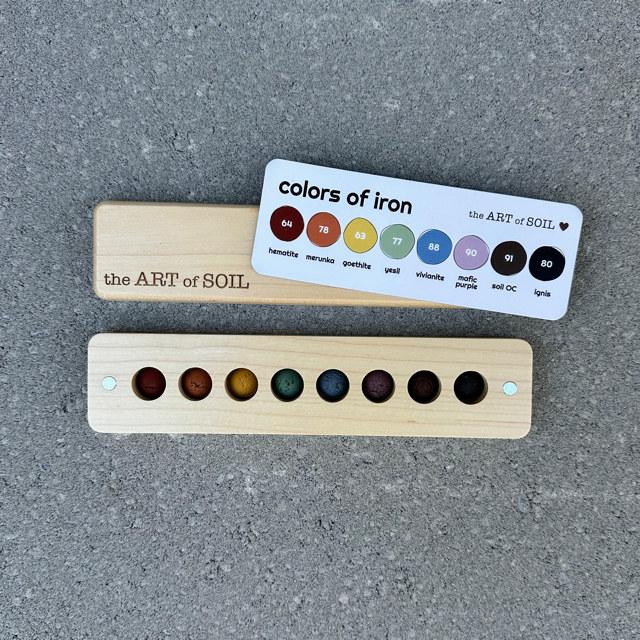 colors of iron - demi ecopod palette